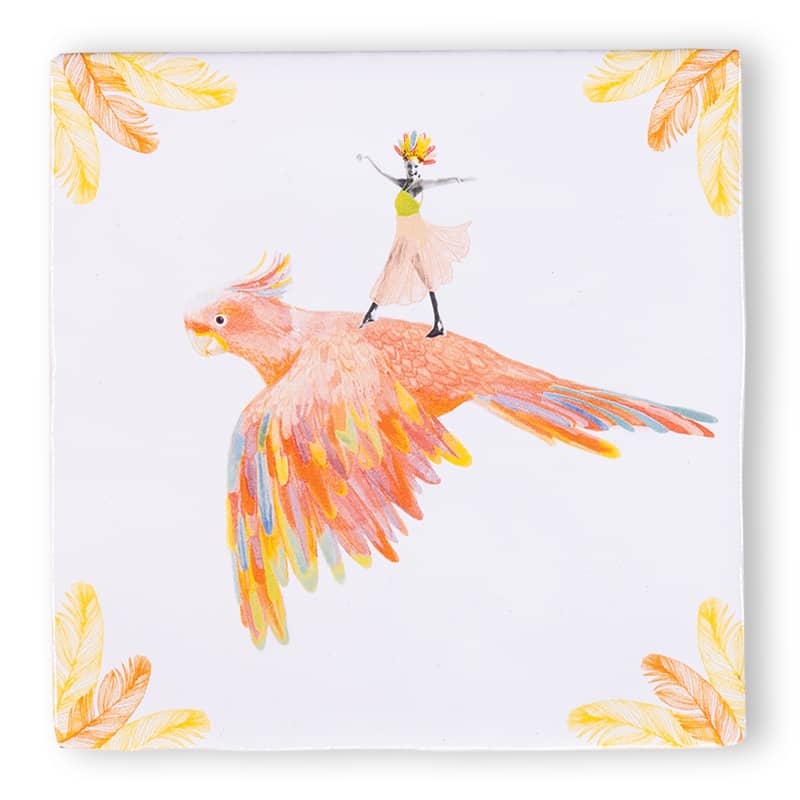 storytiles "Paradiesvogel"