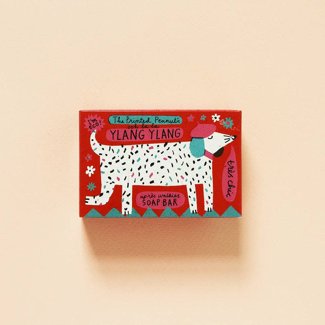 The Printed Peanut Homeware & Stationery - Ylang-Ylang Naturseife Handgemachte Seifenstück