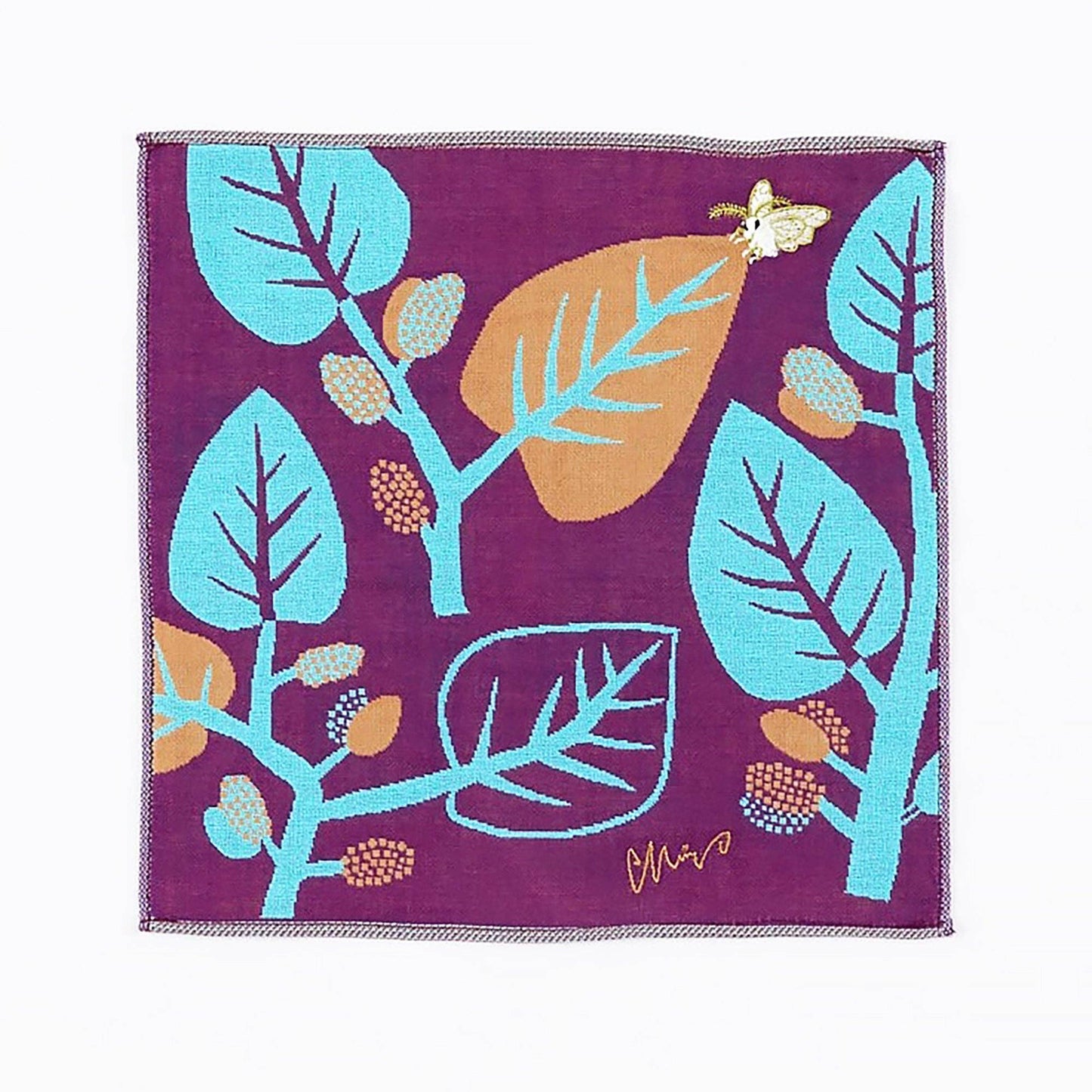 MinoCraft - Japanische bestickte Baumwollserviette