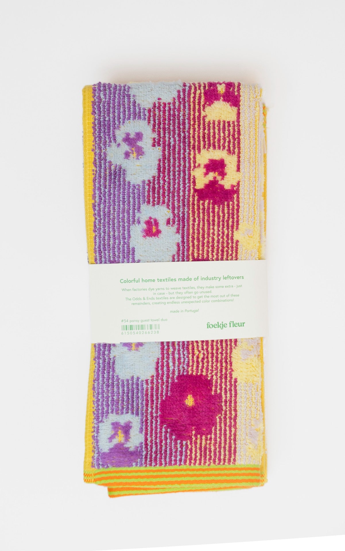 foekje fleur Gästehandtuch Duo "#54 pansy"