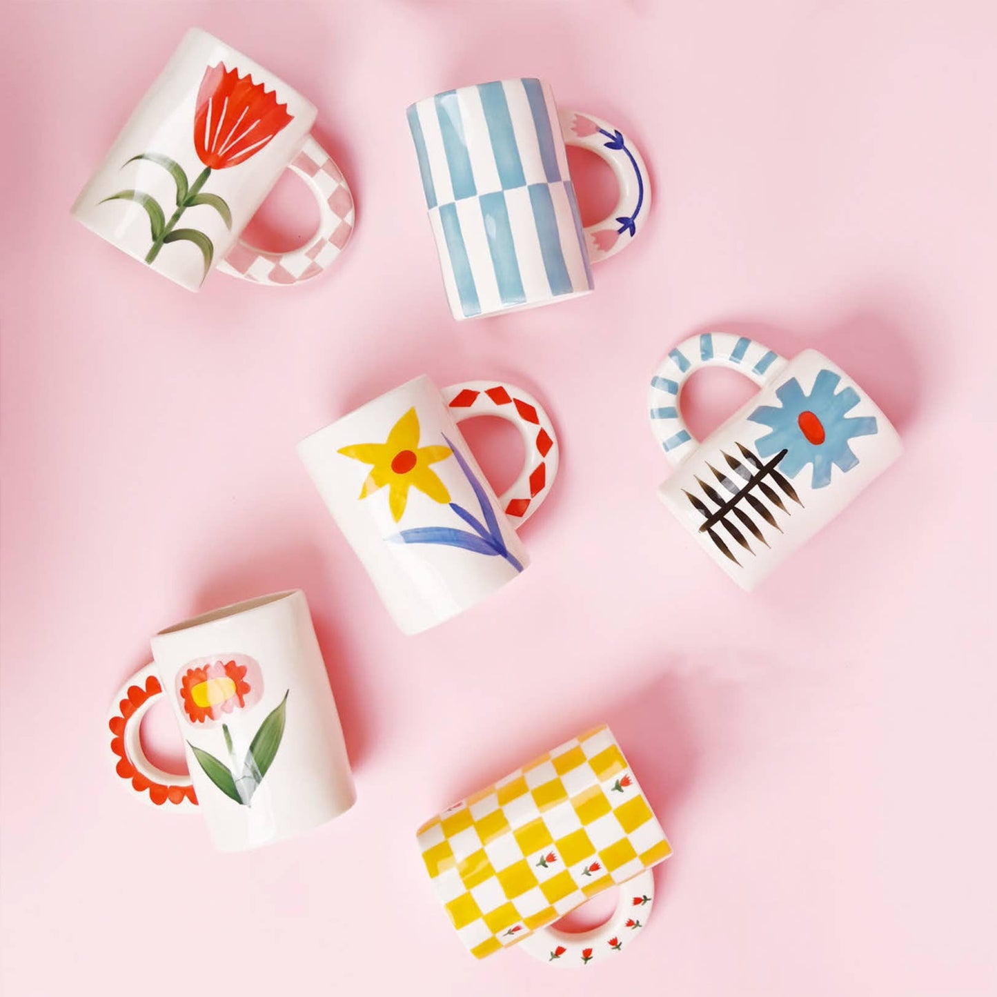 ChagoArt - Tasse rote Tulpe