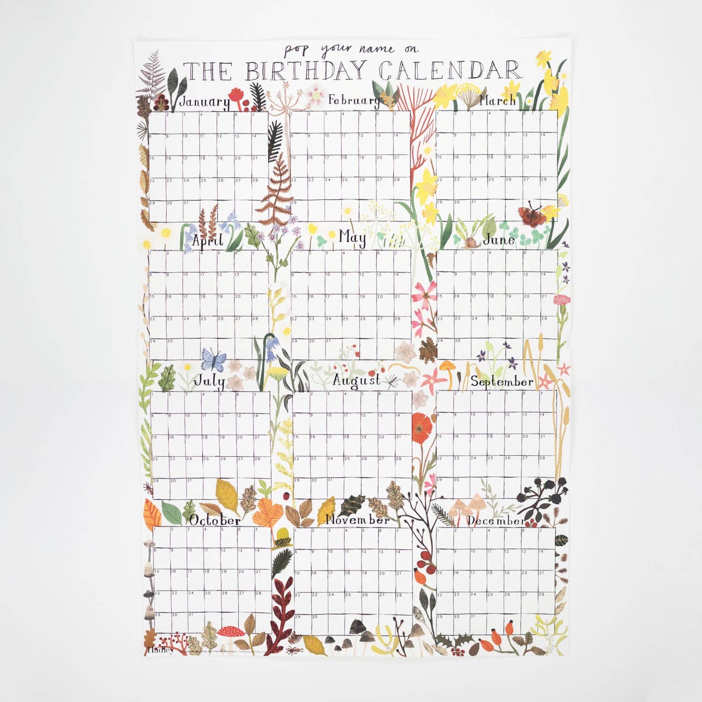 Hadley - Geburtstagskalender