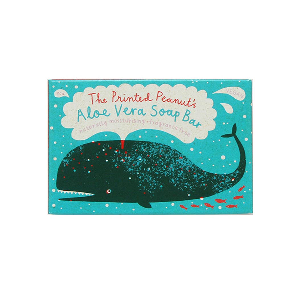 The Printed Peanut Homeware & Stationery - Aloe Vera Natürliche Handgemachte Seife Bar