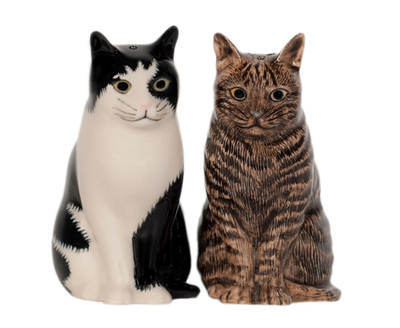 Quail Keramik Katzen Salz & Pfefferstreuer (Barney & Clementine)