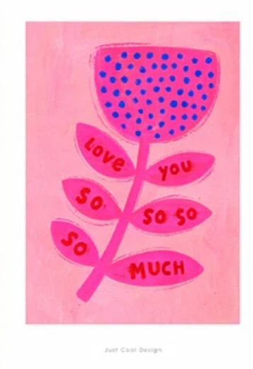Poster JCD: Love you so so much