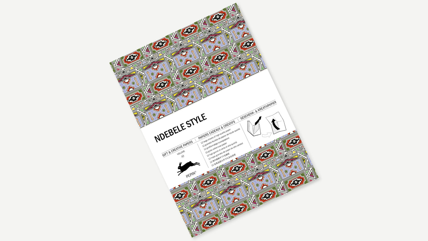 Pep. Papier Ndebele Style