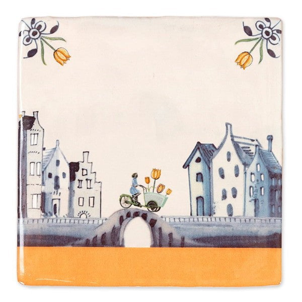 storytiles "Tulips on their way to you"