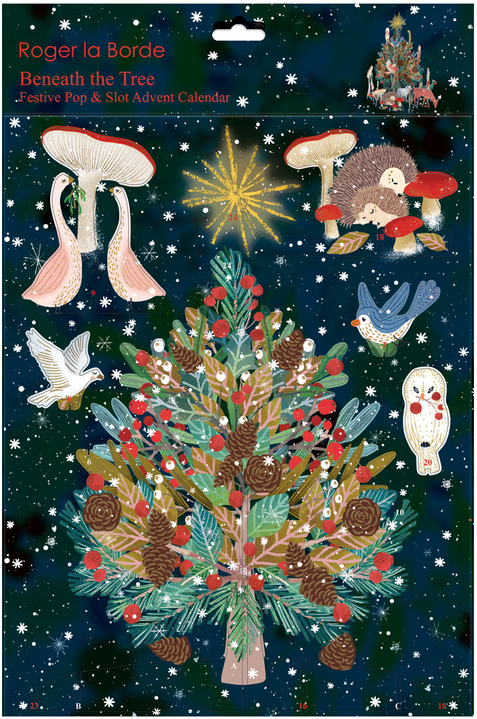 Adventskalender 3D Pop & Slot "Beneath the Tree"