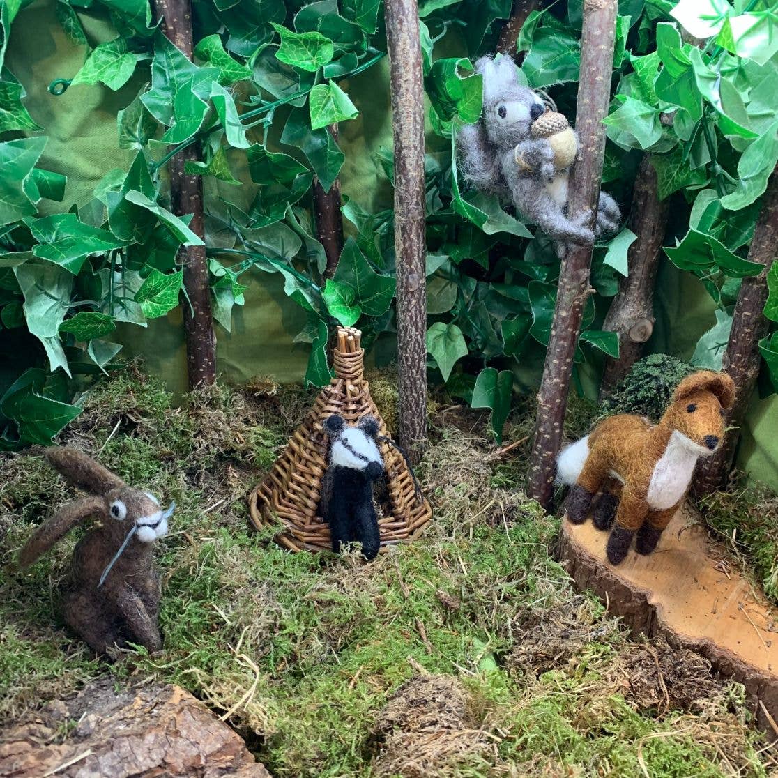 Felt So Good - Handgemachte Filz Eric das Eichhörnchen hängende Filz Dekoration