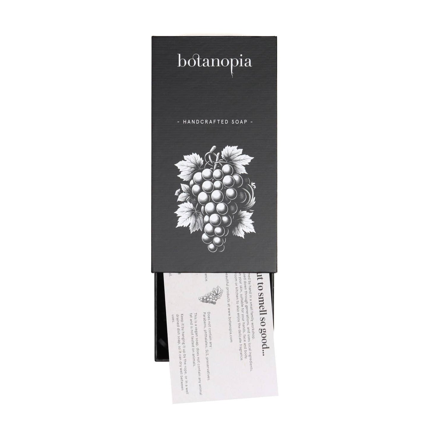 Botanopia - gifts , decor and cards for plant lovers - Handgemachte Traubenseife – 100% Olivenöl