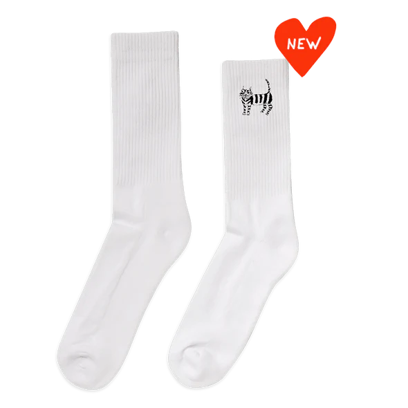 Helen B Socken mit Katzen Motiv