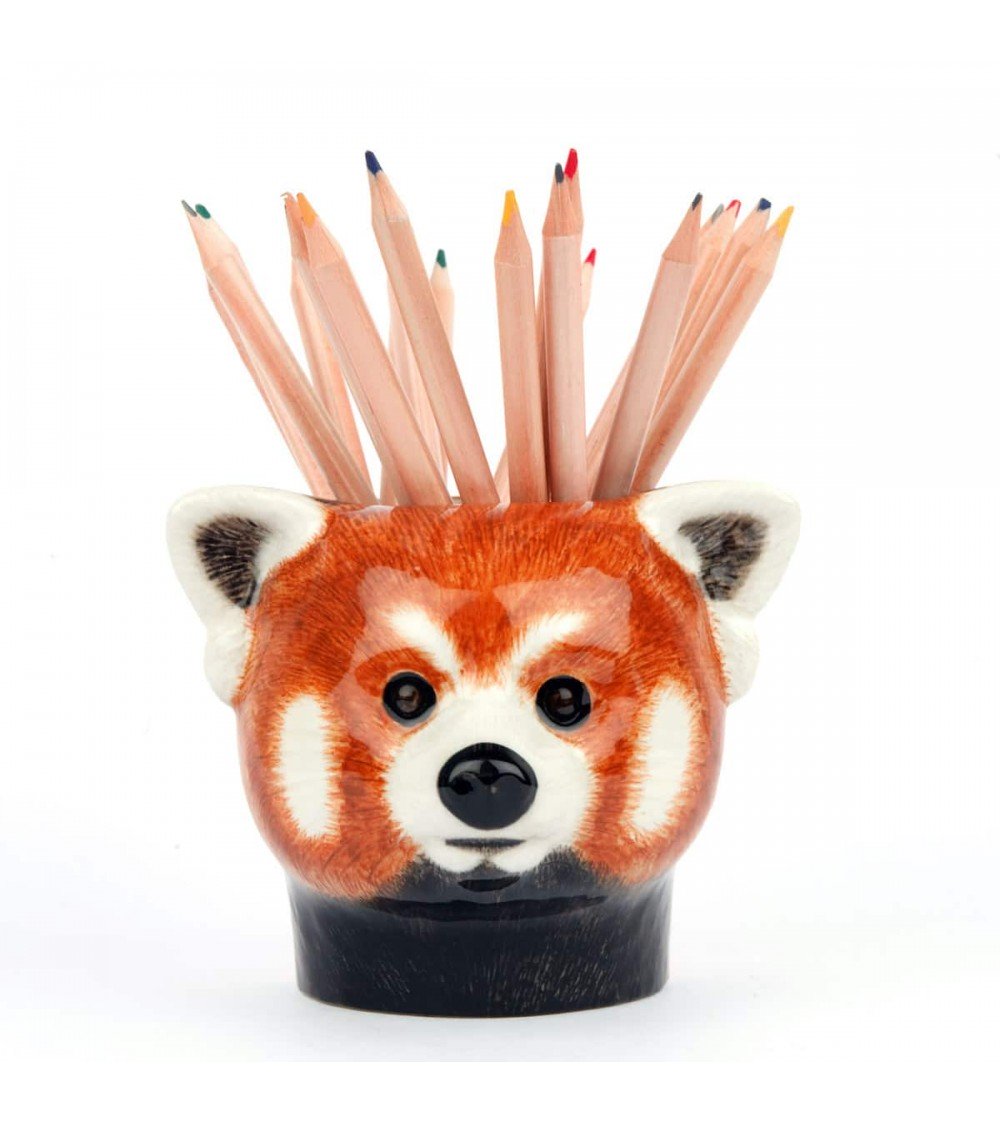 Quail Keramik Roter Panda Stiftebecher