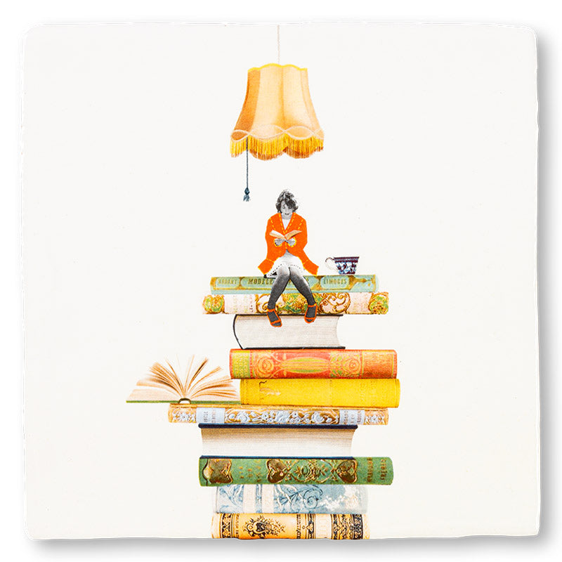 storytiles "Bookworm"//Bücherwurm