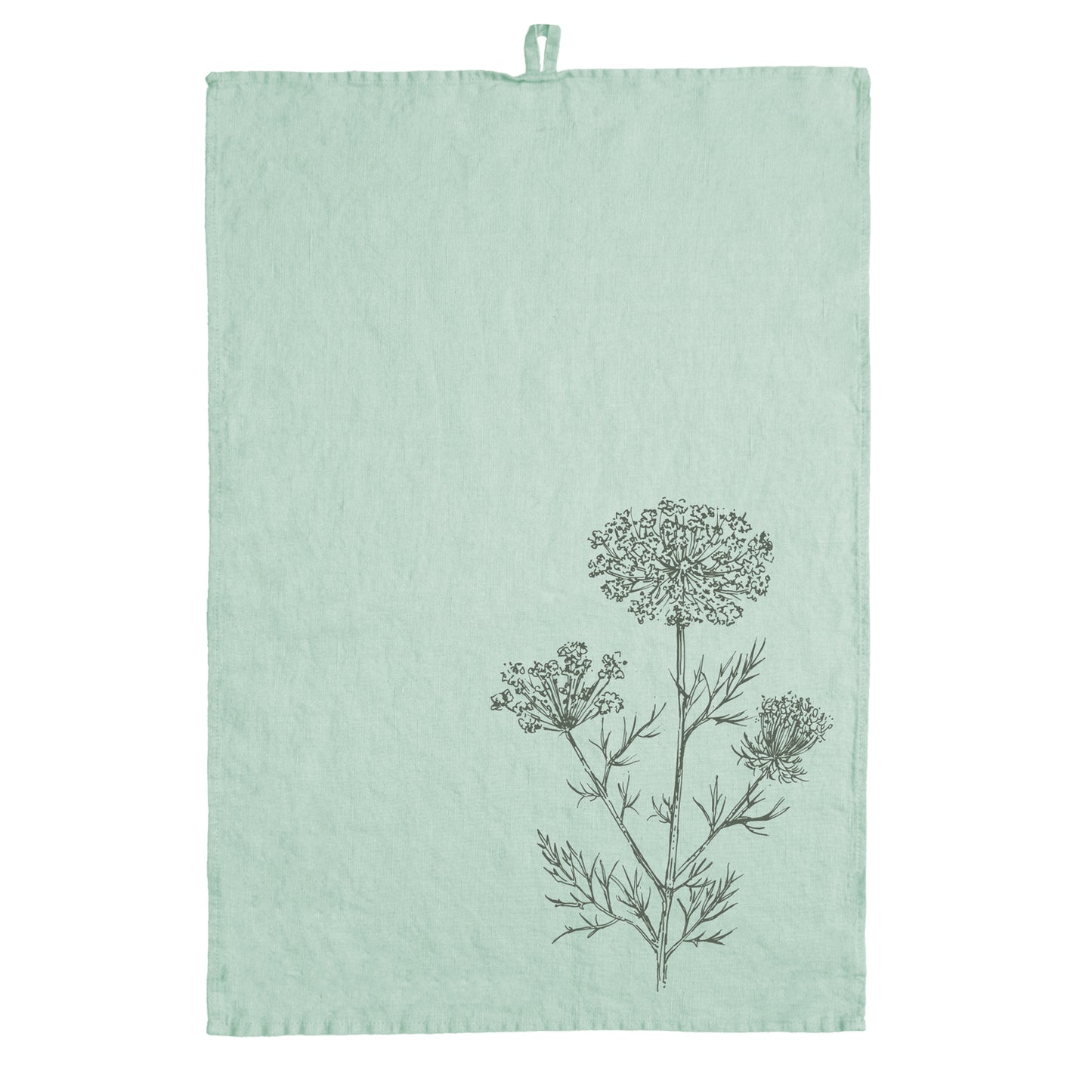 Froh. Handtuch Dill mint 100 Leinen