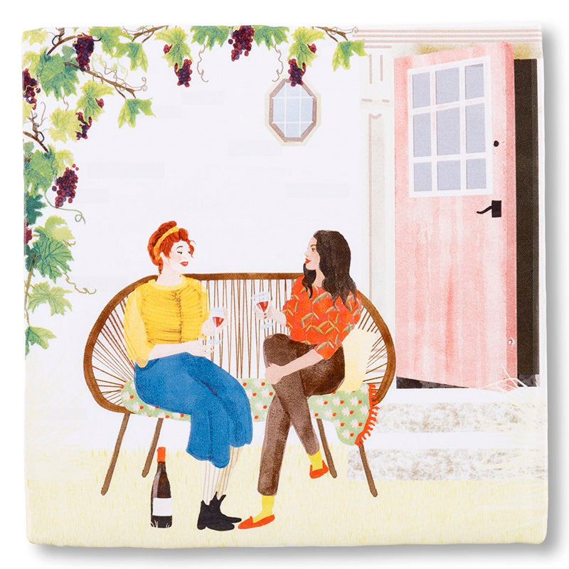 storytiles "Wine o´clock"//Freundinnen trinken Wein