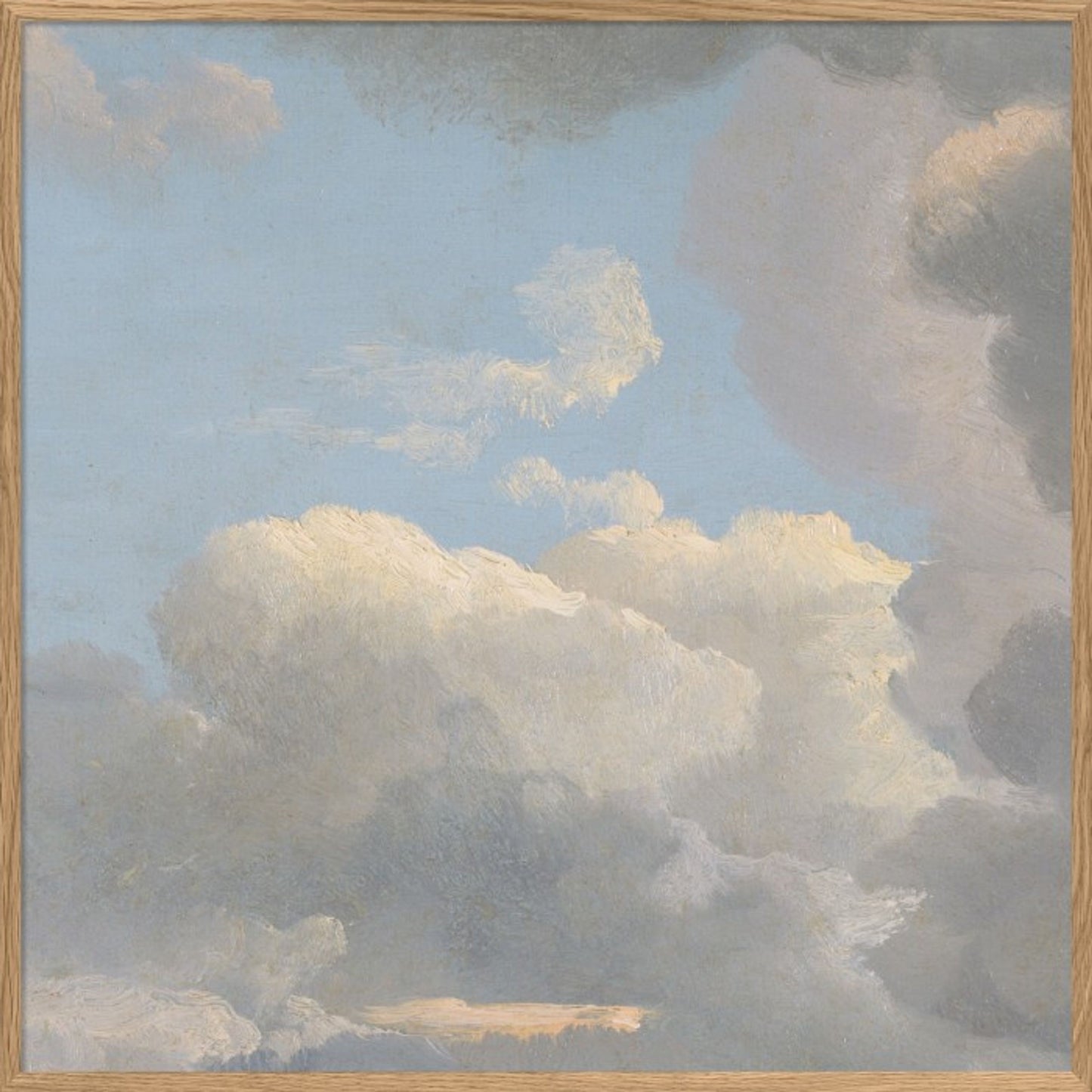 Dyb. Clouds in the sun