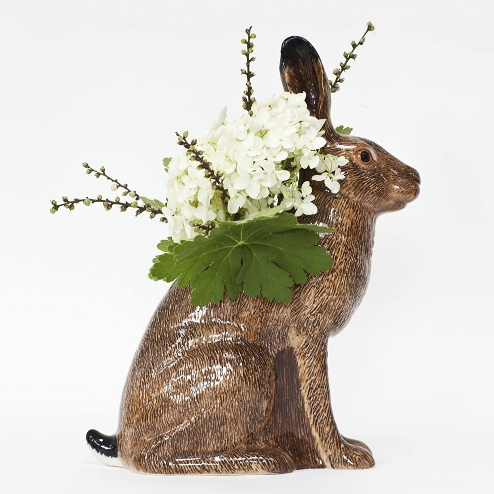 Quail Keramik Hase Mini-Vase