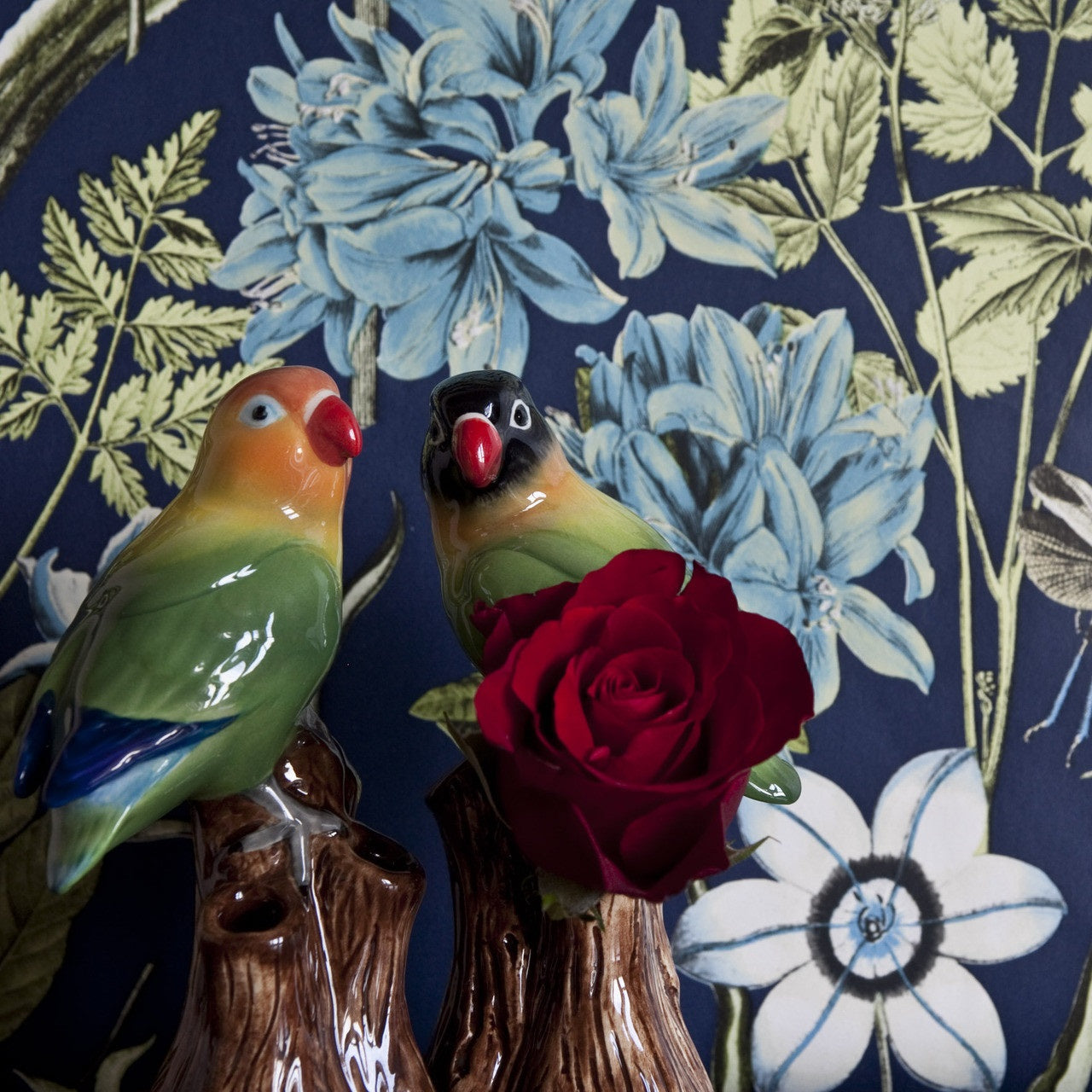 Quail Keramik Love Bird Mini-Vase