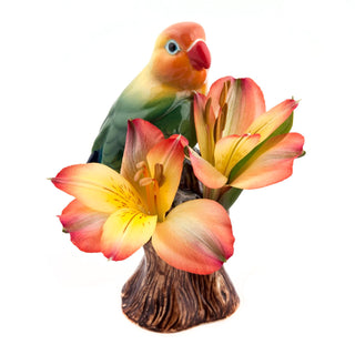 Handbemalte Keramikvase von Quail Ceramics