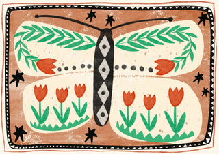 Carole Hillman - Folk-Schmetterling