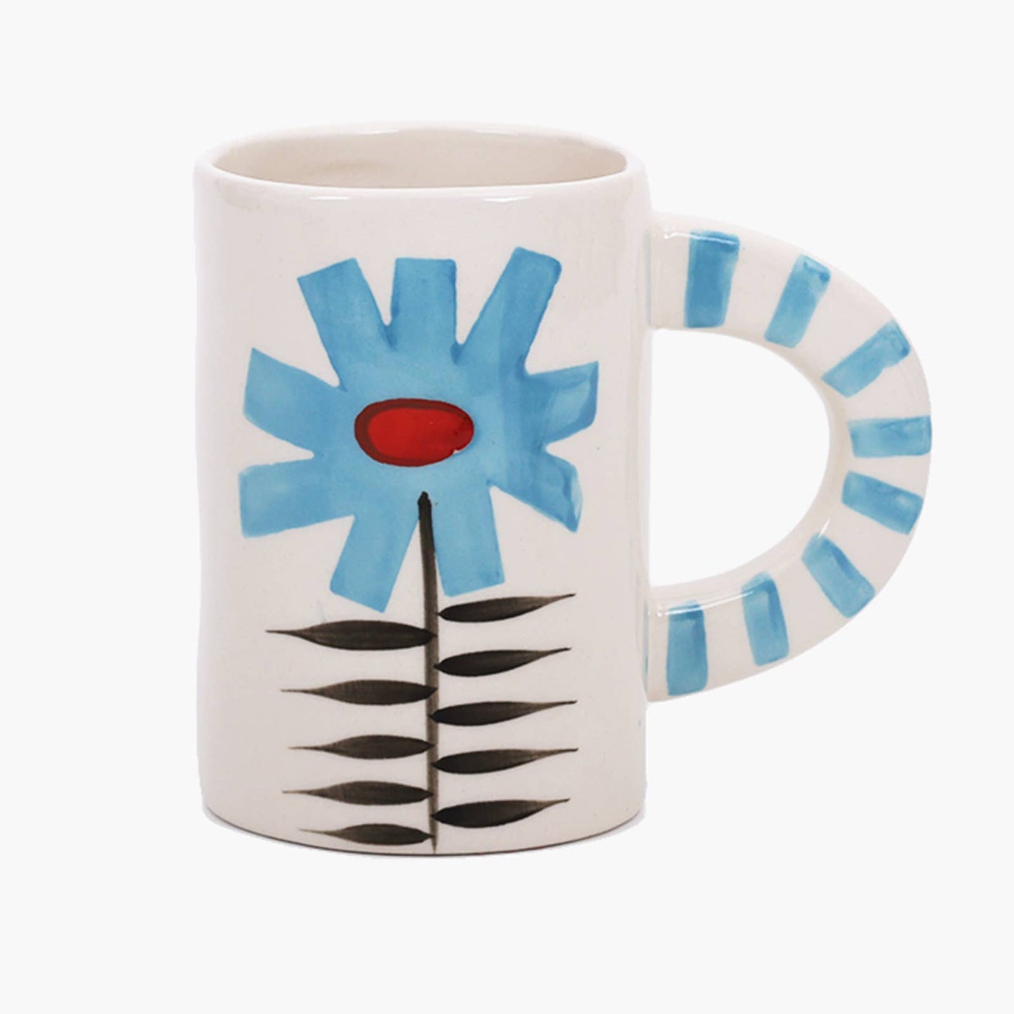 ChagoArt - Tasse blaue Blume