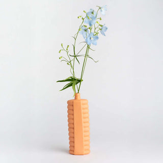 foekje fleur Porzellan Flaschenvase "10 orange"