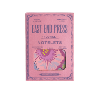 East End Press - Set mit floralen Notizkarten