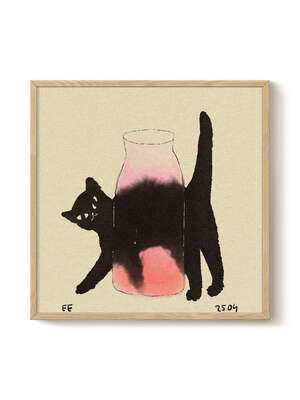 PSTR - Eniko Eged `Cat Bottle`