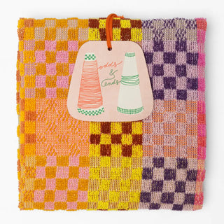 foekje fleur "#135 checkered check" Kleines Frotteetuch