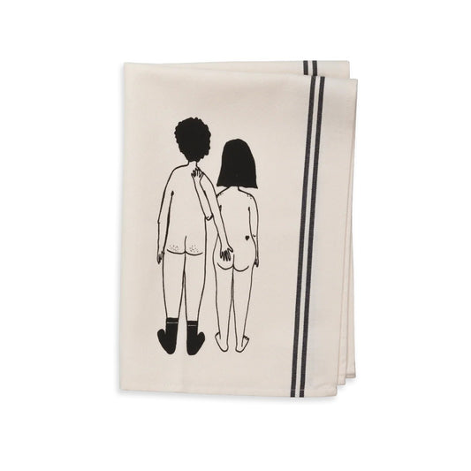 Helen B Geschirrtuch Paar von hinten