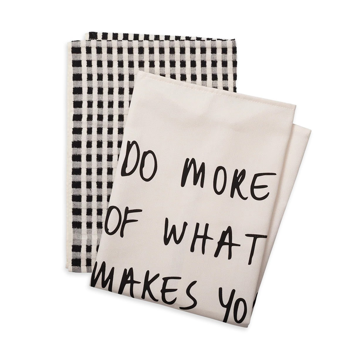 Helen B Geschirrtuch Set do more of what makes you happy