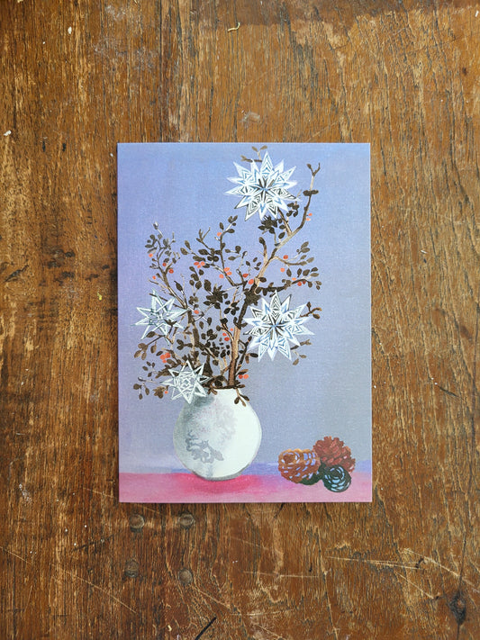 Rothbild - Karte Blumen