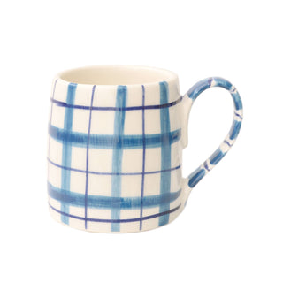 Really Nice Things - Paula Keramiktasse mit Karomuster