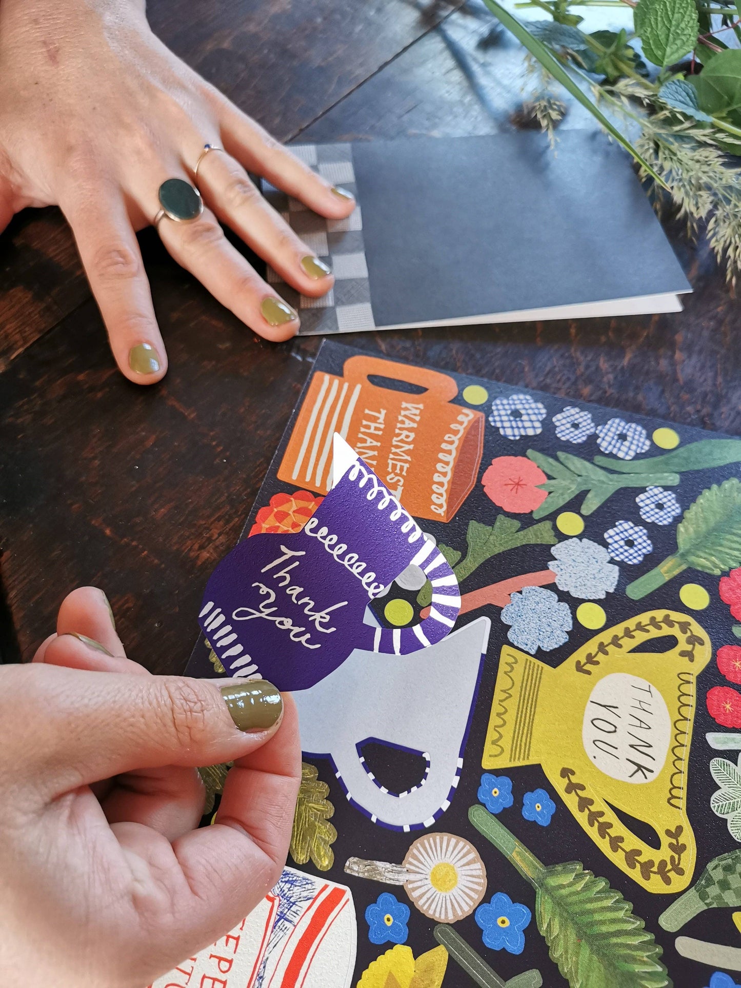 Hadley - 'Gestalten Sie Ihre eigenen Dankeskarten' Blumenset