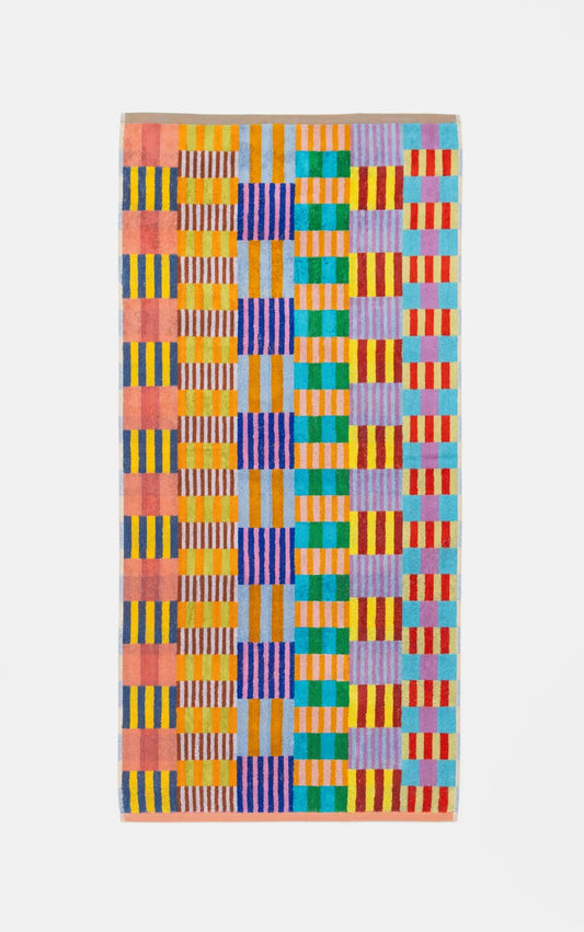 foekje fleur Badehandtuch "#48 tulip quilt"