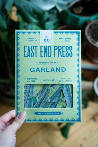 East End Press - Leckere Sardellen genähte Girlande