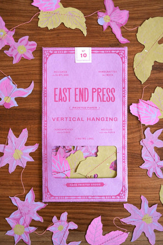 East End Press - Clematis Vertikale Wandaufhängung