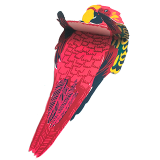 East End Press - Parrot Grußkarte