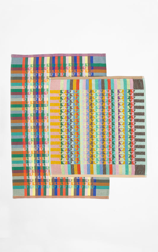 foekje fleur "#65 other half" Geschirrtuch + Küchenhandtuch Set