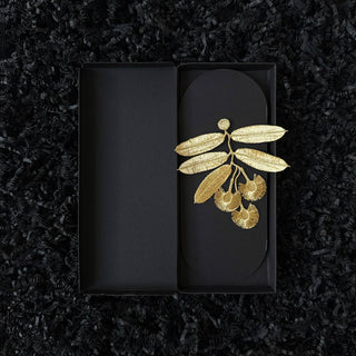 Botanopia - gifts , decor and cards for plant lovers - Gestickte Eukalyptusblüten Brosche