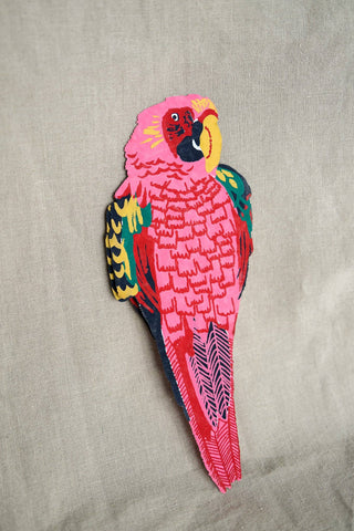 East End Press - Parrot Grußkarte