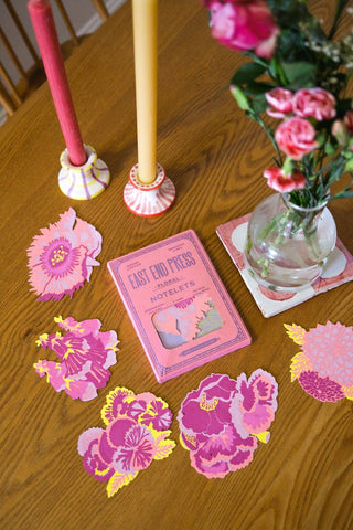 East End Press - Set mit floralen Notizkarten