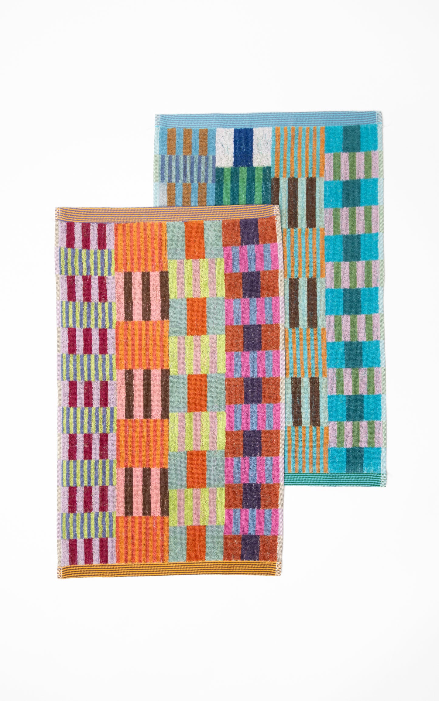 foekje fleur "#83 tulip quilt" Gästehandtuch Duo