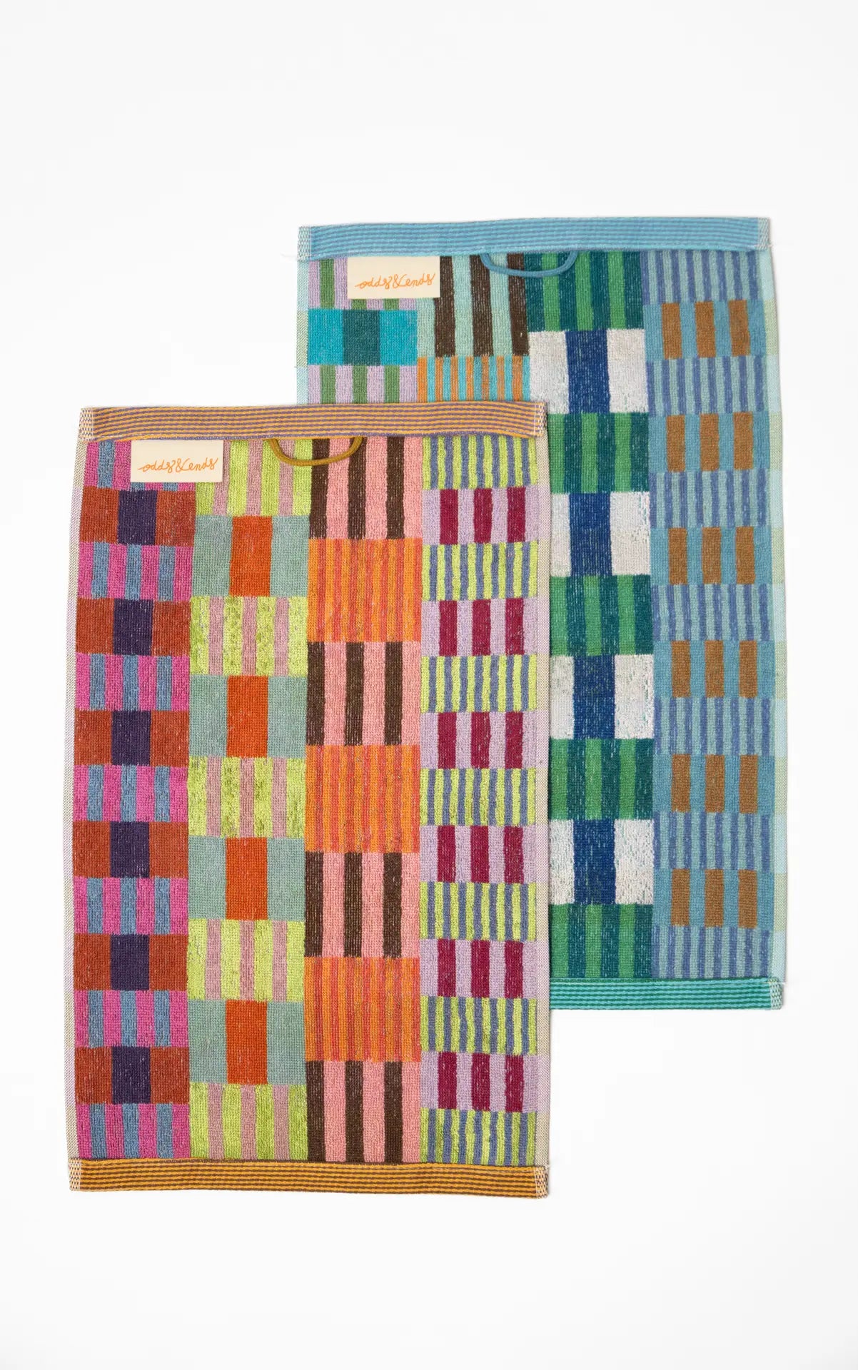 foekje fleur "#83 tulip quilt" Gästehandtuch Duo