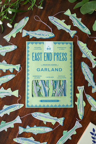 East End Press - Leckere Sardellen genähte Girlande