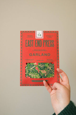 East End Press - Girlande Stechpalme und Efeu