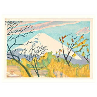 Dyb. "Fuji in Autumn"