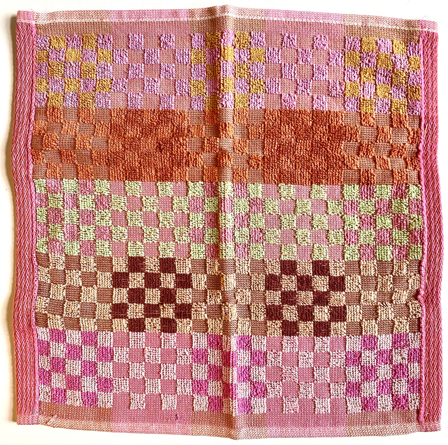 foekje fleur Multi Cloth Duo "#78 checkered check"