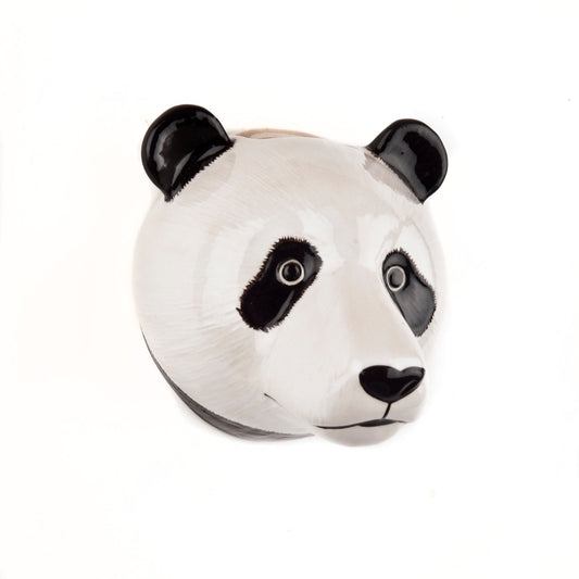 Quail Keramik Pandabär Wandvase