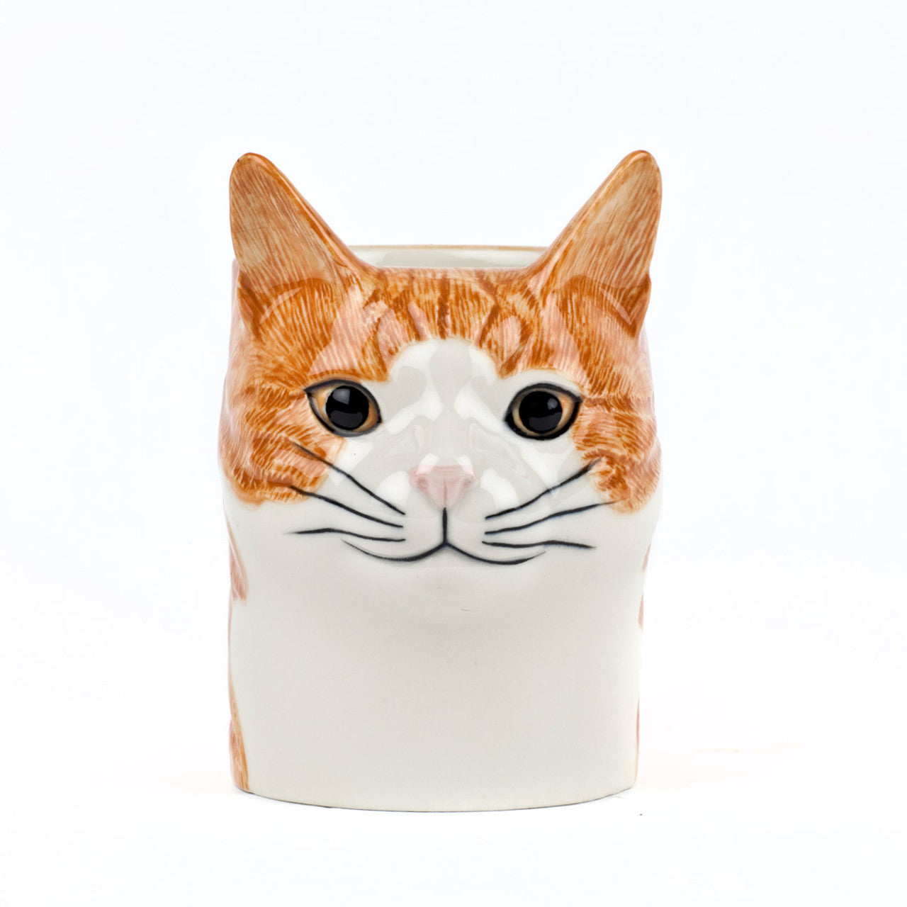 Quail Keramik Katze Squash Stiftebecher